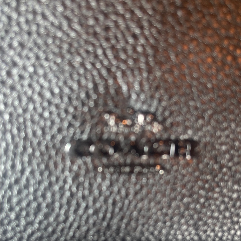 COACH = Elegant Gray Leather COACH Shoulder Bag . - Picture 12 of 12